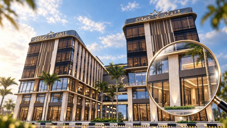 اختيار محل تجاري في العاشر من رمضان داخل Stars Mall